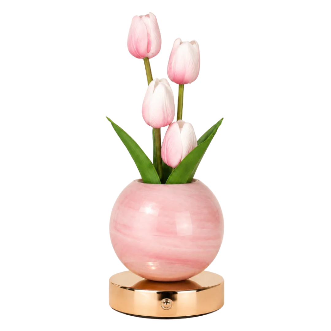 Lámpara Decorativa de Tulipanes
