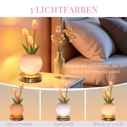 Lámpara Decorativa de Tulipanes