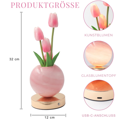 Lámpara Decorativa de Tulipanes